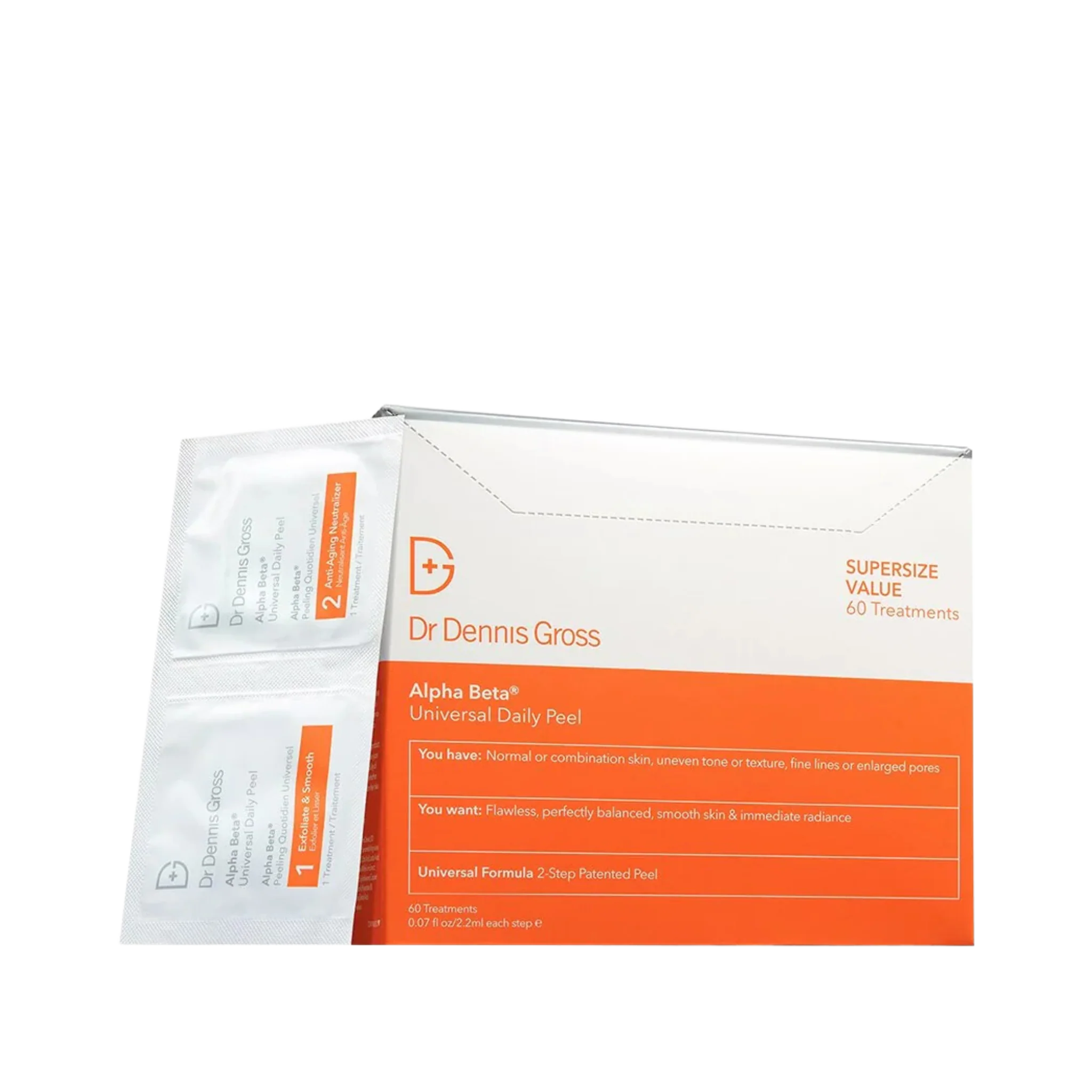Alpha Beta® Peel Original Formula- 60 Packettes