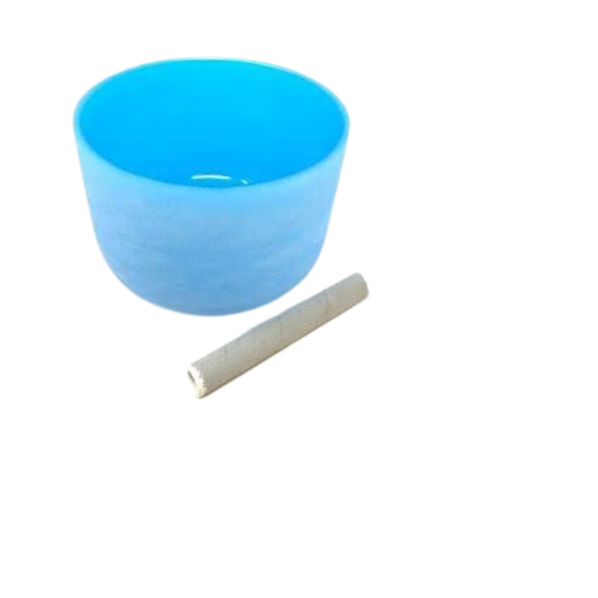 Frosted Chakra Singing Bowl Lt. Blue Third Eye
